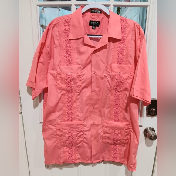 Omega Other - Embroidered mens shirt